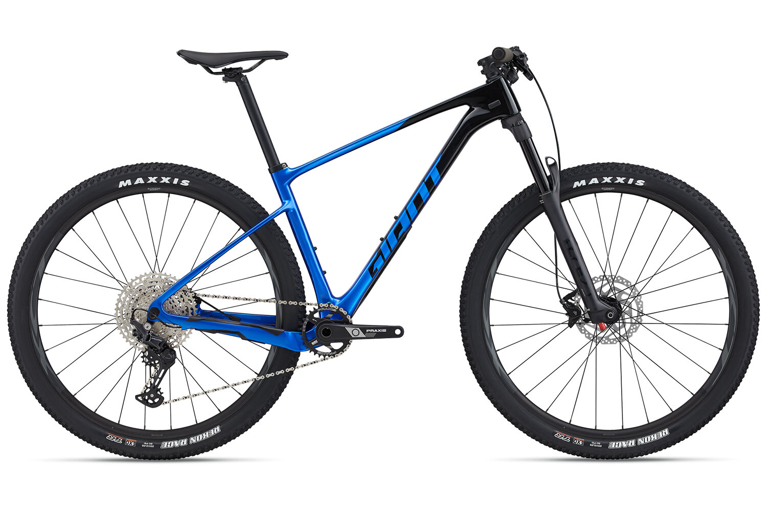Горный велосипед GIANT XTC Advanced 29 3 GU Черный/Синий M