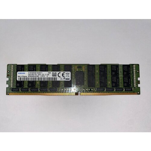 Серверные комплектующие Samsung Оперативная память Samsung 64 ГБ DDR4 2666 МГц M386A8K40CM2-CTD7Y 2800000₽