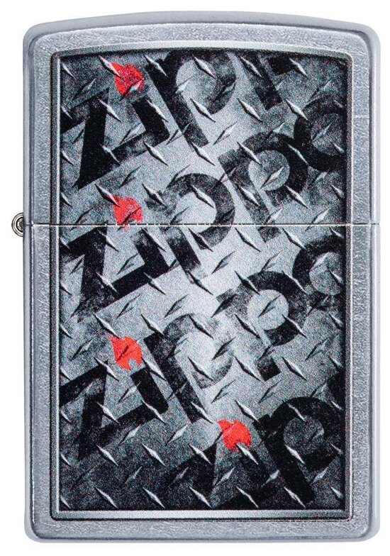 Зажигалка Зиппо Diamond Plate Design ZIPPO 29838 - фотография № 14