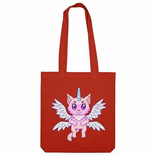 фото Сумка шоппер us basic, красный