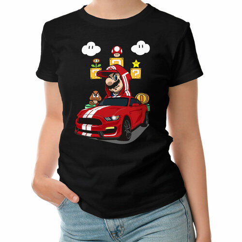 фото Футболка roly, размер s, черный