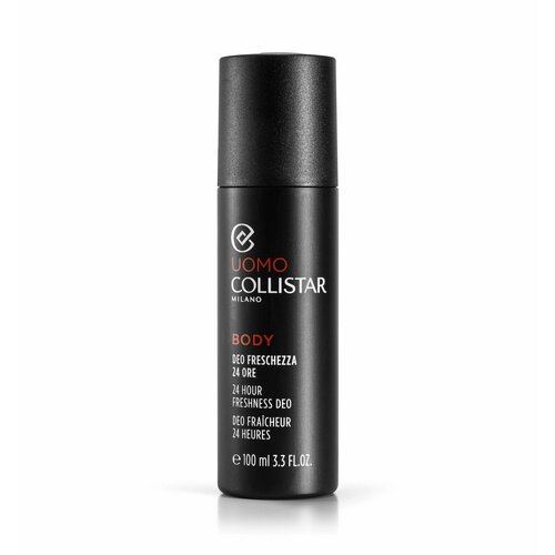 Спрей-дезодорант с 24-часовой защитой / 100 мл, COLLISTAR Uomo 24 Hour Freshnes/ 100ml