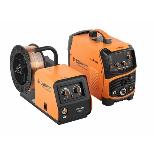 Сварог PRO SMART MIG 300 N253S Сварочный полуавтомат 380В 50-270A 92 кВа синергетика LCD дисплей выносное подающее 25 кг арт 00000100444 16358100₽