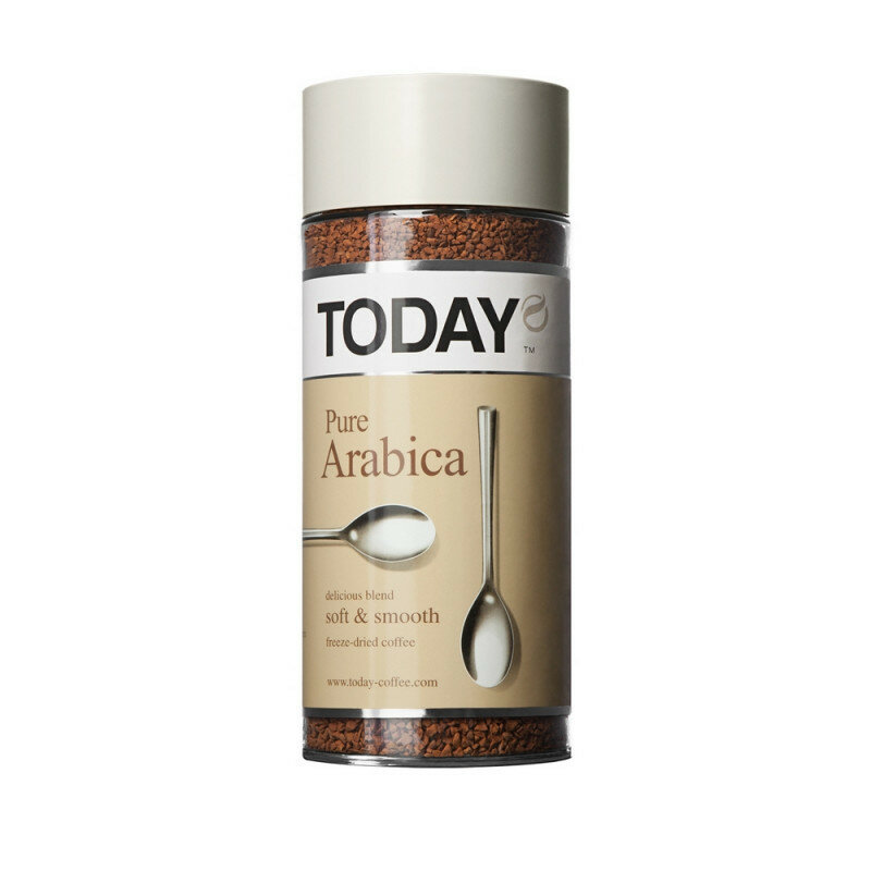 Кофе растворимый Today Pure Arabica сублимированный 95 г