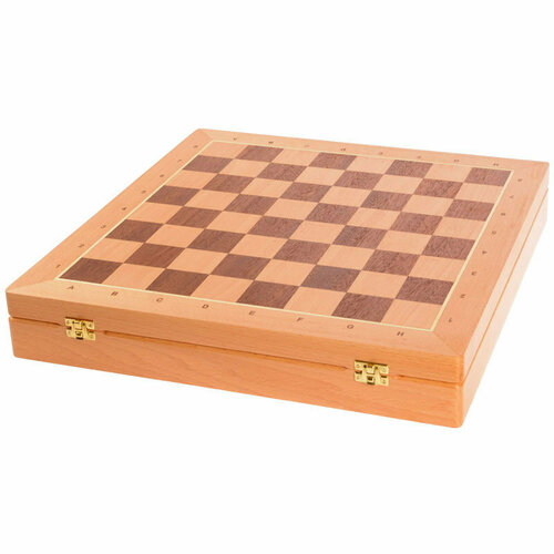 WoodGames Шахматная доска-ларец из бука (37 х 37 х 5 см)