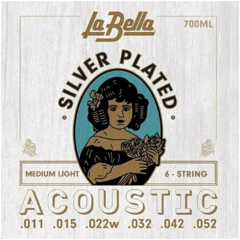 LA BELLA 700 ML - Струны для акустической гитары