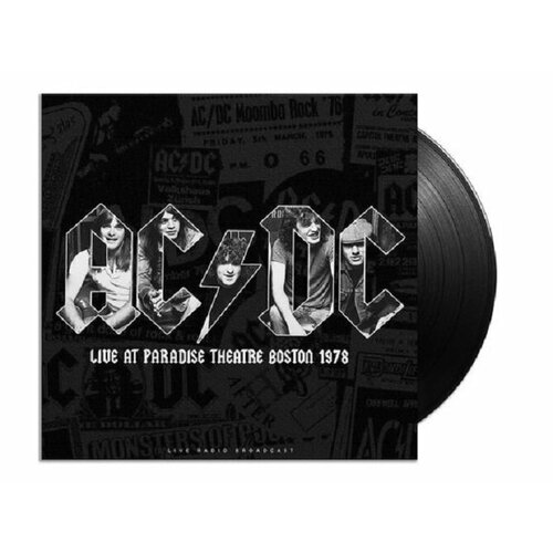 Виниловая пластинка Ac/dc BEST OF LIVE AT PARADISE THEATRE BOSTON 1978