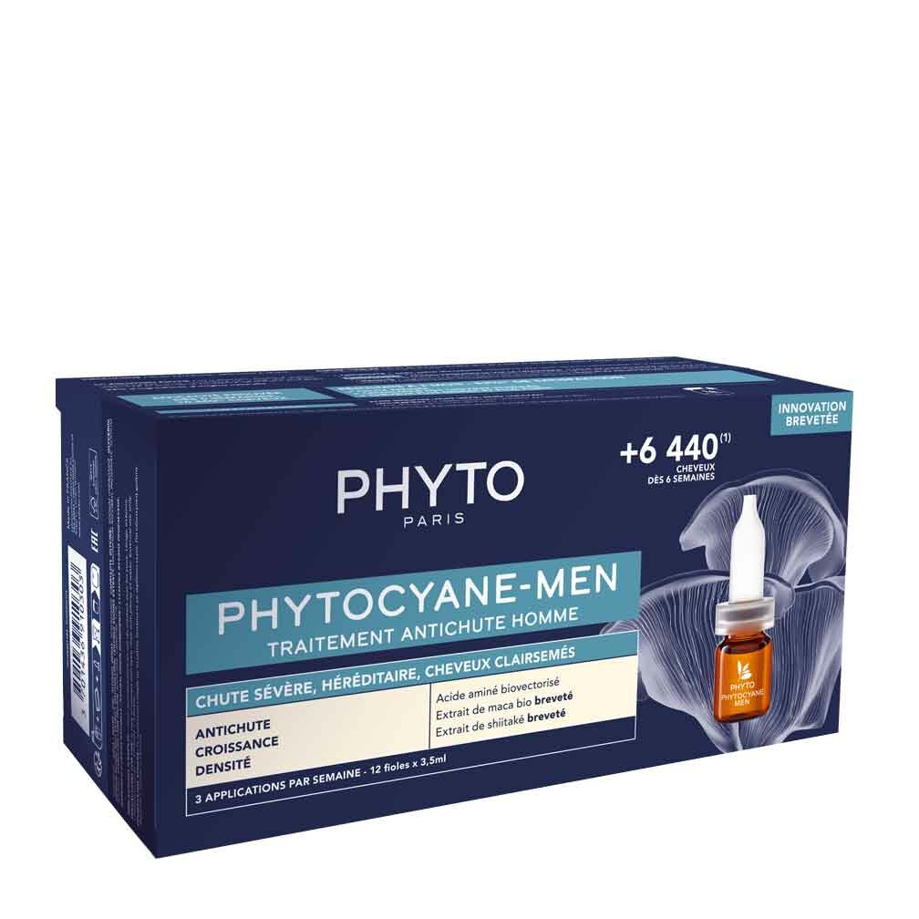 Cыворотка против выпадения волос для мужчин Phytosolba 12 х 3,5 мл - фото №4