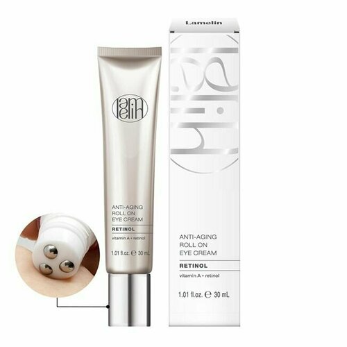 Lamelin Антивозрастной крем для век с ретинолом Anti-Aging Roll On Eye Cream Retinol Eye Cream 680₽