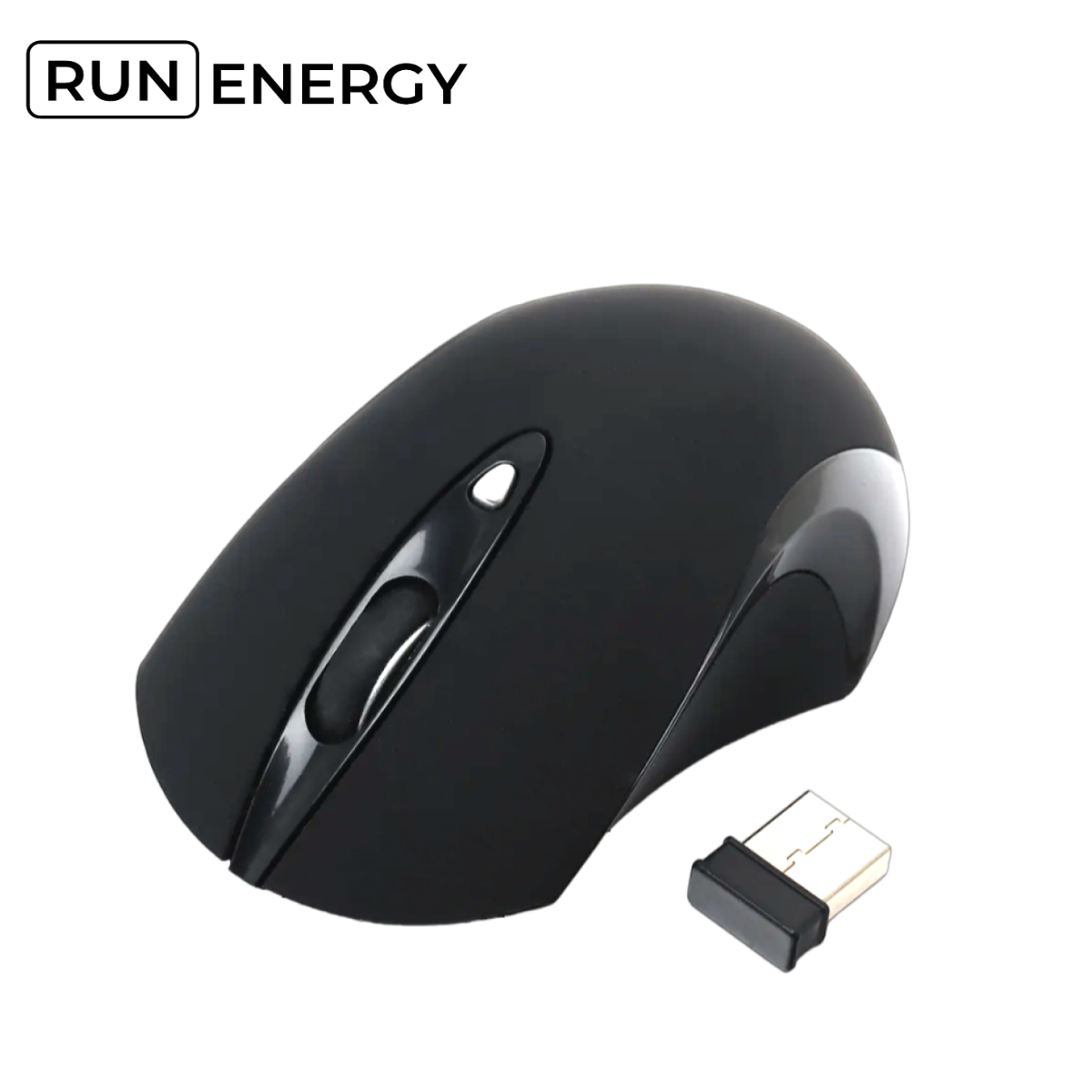 Мышь Run Energy для компьютера/ноутбука беспроводная, бесшумная (G-189)