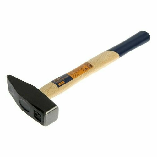 Молоток слесарный тундра квадратный боек деревянная рукоятка 1000 г 1415₽