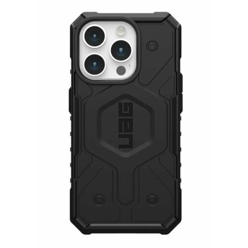 Чехол с поддержкой MAGSAFE Uag Pathfinder для iPhone 15 Pro 6.1", (Black) черный