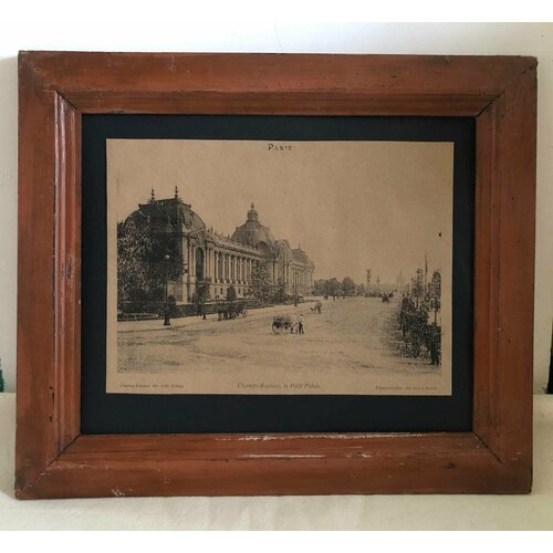 Виды старинного Парижа 1900г