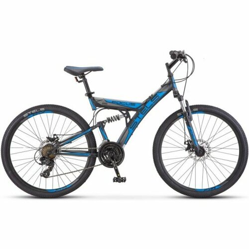 Горный велосипед Stels Focus MD 26 21-sp V010 зелёный рама 18 32240₽