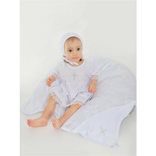 Крестильный комплект Viracocha, 3 предмета, размер 80