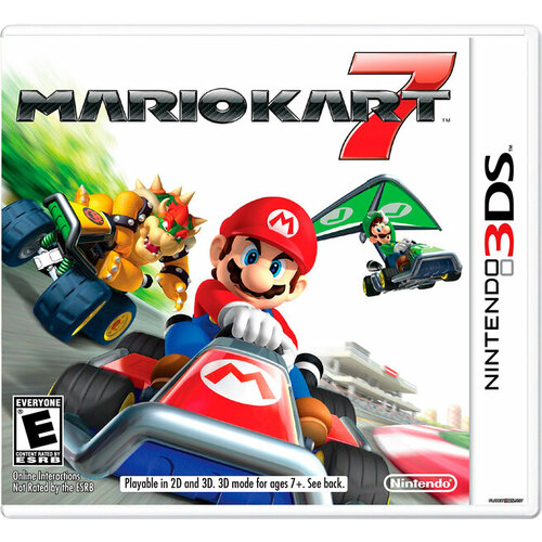 Игра Mario Kart 7 для Nintendo 3DS игра super mario 3d land для nintendo 3ds картридж