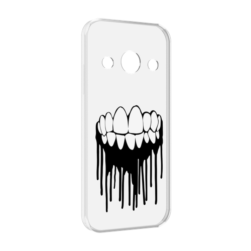 Чехол MyPads зубы для Doogee S99 задняя-панель-накладка-бампер чехол mypads мюнхен для doogee s99 задняя панель накладка бампер