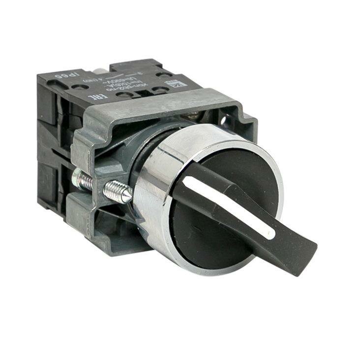 фото Переключатель BD33 3P короткая ручка 2NO IP65 PROxima EKF xb2-bd33-65