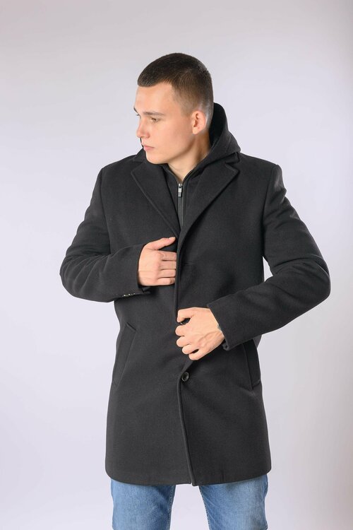Пальто Truvor, размер 46/176, черный