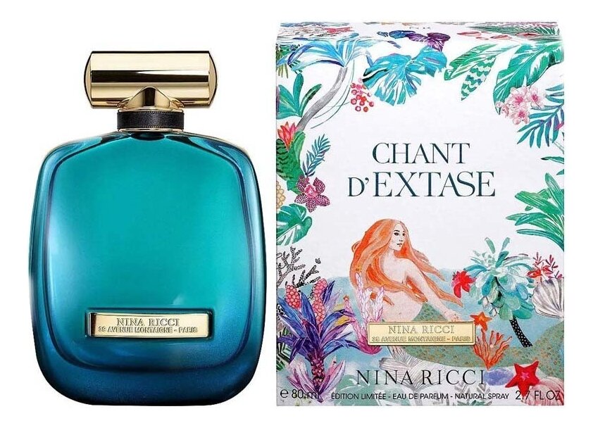 Nina Ricci женская парфюмерная вода Chant D'extase Limited Edition, Франция, 80 мл