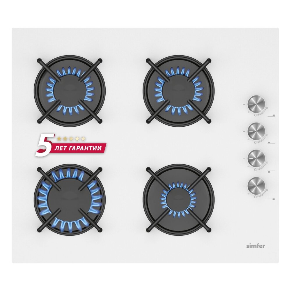 Варочная поверхность газовая Simfer H60K40C111