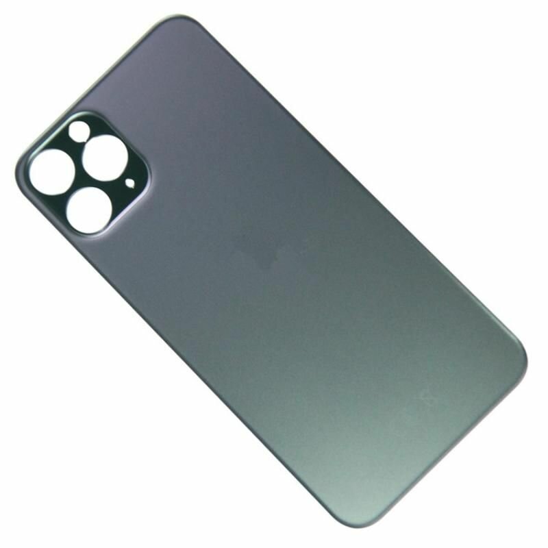 Задняя крышка для iPhone 11 Pro (широкий вырез под камеру) <темно-зеленый> (ОЕМ)