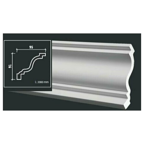 Карниз из полиуретана Perfect AB 426 91952000мм 1231₽