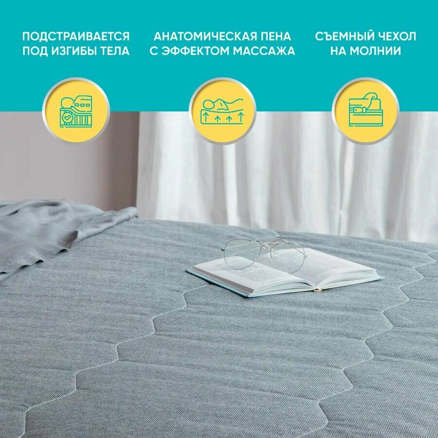 Матрас анатомический Askona (Аскона) Sleep Expert Master 140х200 — фото 1