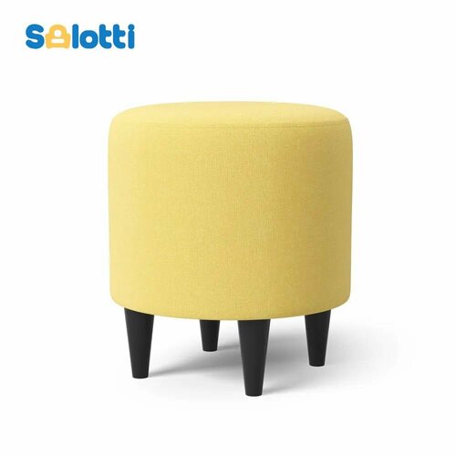 Пуфик Salotti нико рогожка Laguna жёлтый 3332₽