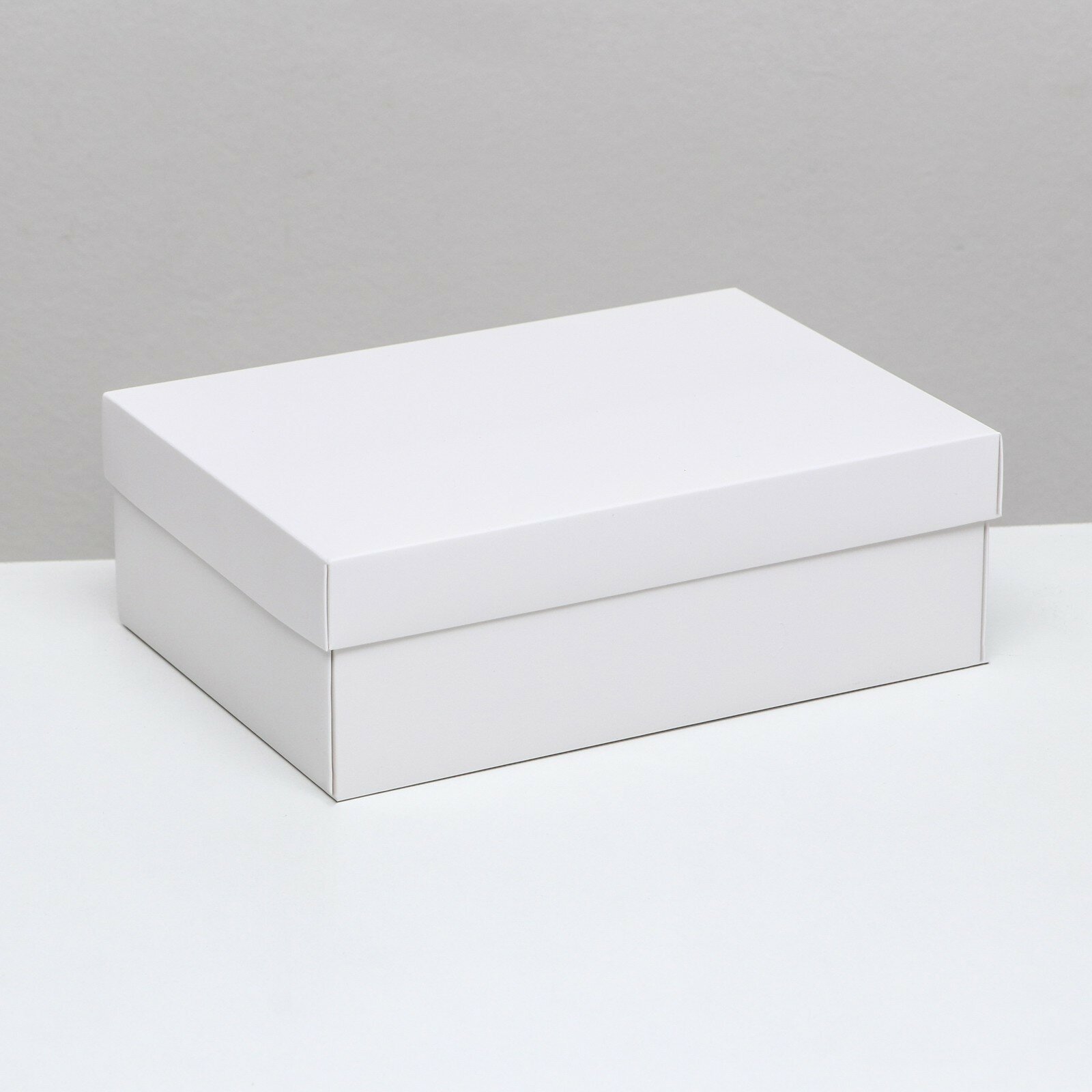 Коробка складная, крышка-дно, белая, 24 х 17 х 8 см (5шт.)