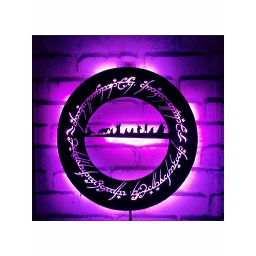 Светильник настенный светодиодный Братство Кольца постер 2300₽