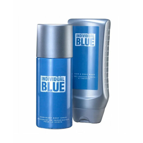 Набор Avon Individual Blue for Him Гель для душа + дезодорант гель для душа nike man ultra blue 250 мл из финляндии