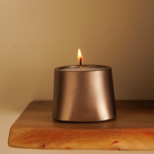 Свеча SL Home Трапеция в подсвечнике размер 8х6 см 701₽