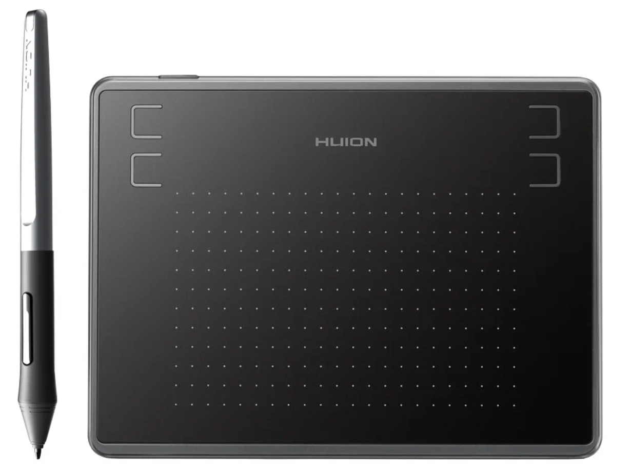 Графический планшет HUION H430P Ростест (EAC) черный