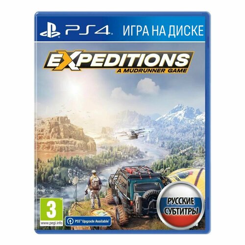 Игра Expeditions: A MudRunner Game (PlayStation 4, Русские субтитры)