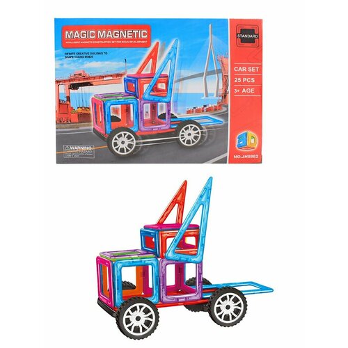 Конструктор магнитный Magic Magnetic 25 деталей JH8882 915₽