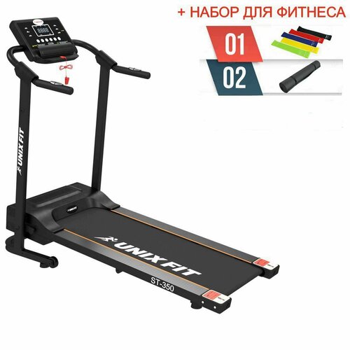 Беговая дорожка UNIXFIT ST-350 + набор для фитнеса