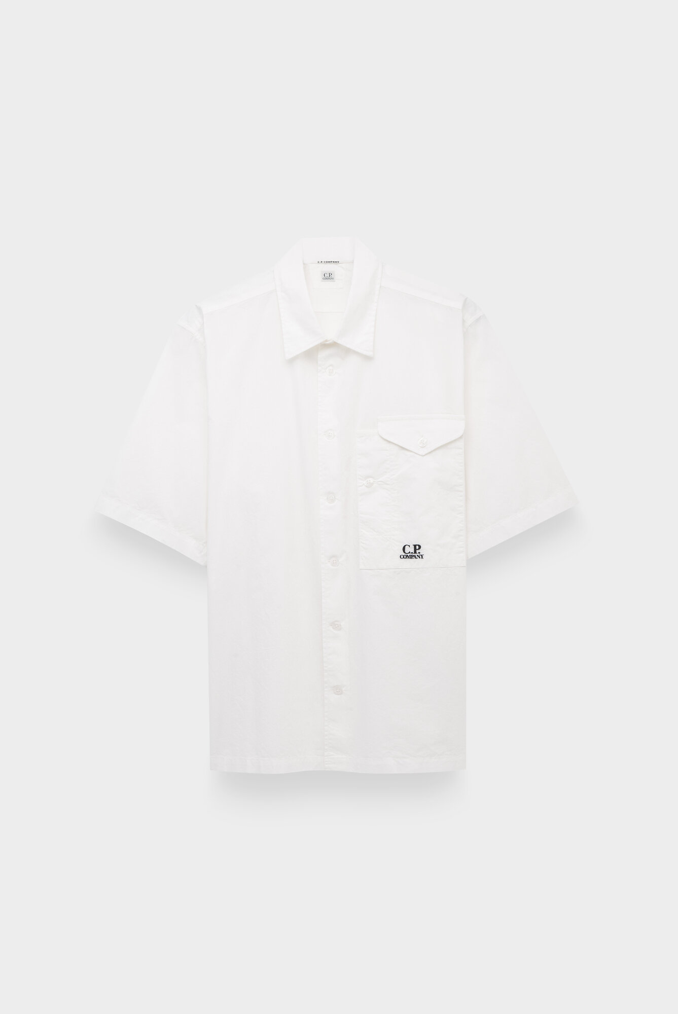 Рубашка C.P. Company popeline short sleeved shirt