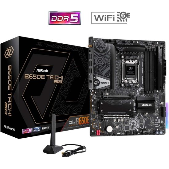 Материнская плата Asrock B650E TAICHI LITE (AM5, E-ATX)