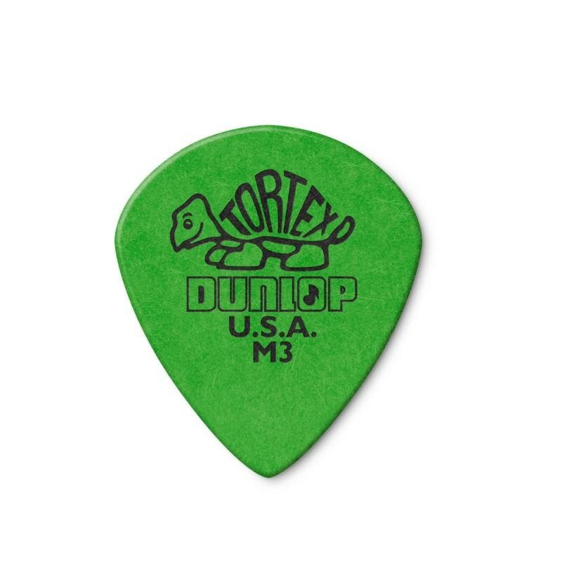Медиатор DUNLOP 472RM3 Tortex Jazz III Sharp Green