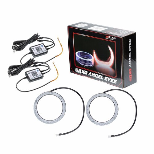 Ангельские глазки 3D с функцией ДХОПоворотник Optima Light на линзу 30 форма круглая диаметр 8098 мм цвет RGB 2 шт 7750₽