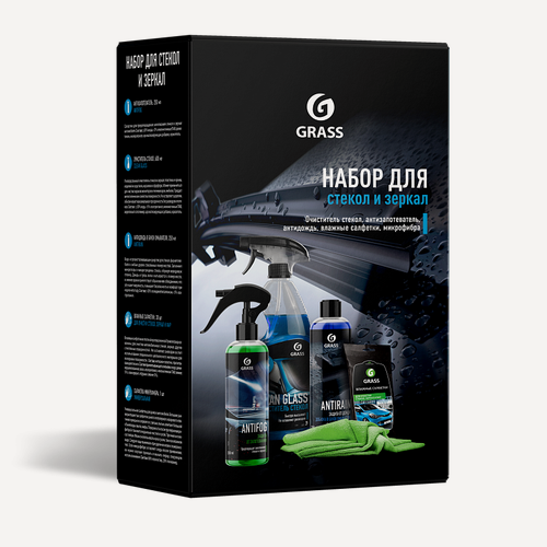 Изображение товара Набор для стекол и зеркал GRASS 800626