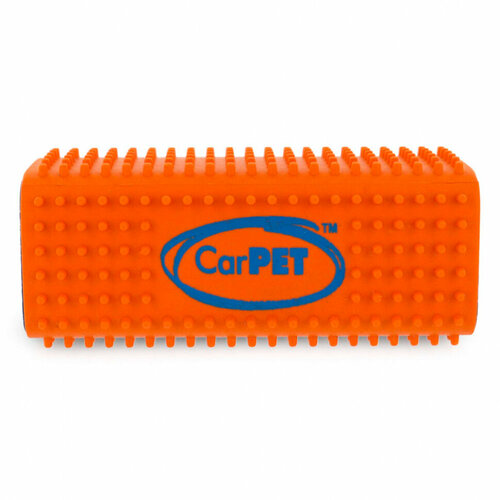 Щетка для удаления шерсти Carpet, оранжевая, резина, 12х4х4 см
