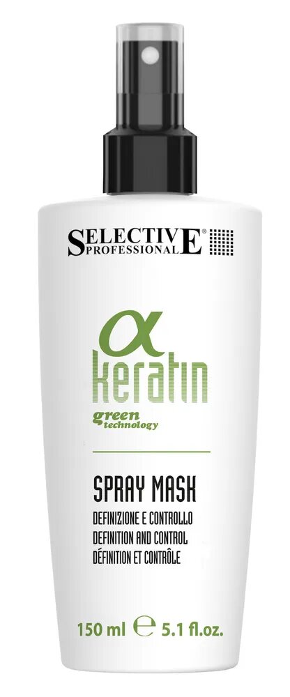 Selective, Маска-спрей несмываемая для волос Keratin, 150 мл — фото 1