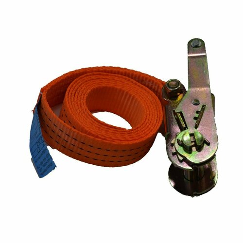 Ремень крепежный PRUSOV кольцевой РК-35К/6,0м оранж