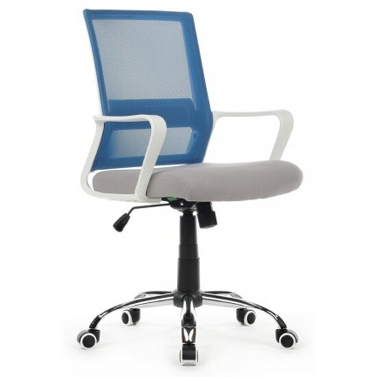 фото Кресло офисное Riva Chair Mint RCH 1029MW Синий/Серый