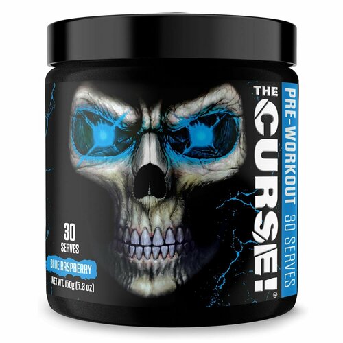 Предтренировочный комплекс Cobra The Curse со вкусом голубая малина 150 гр