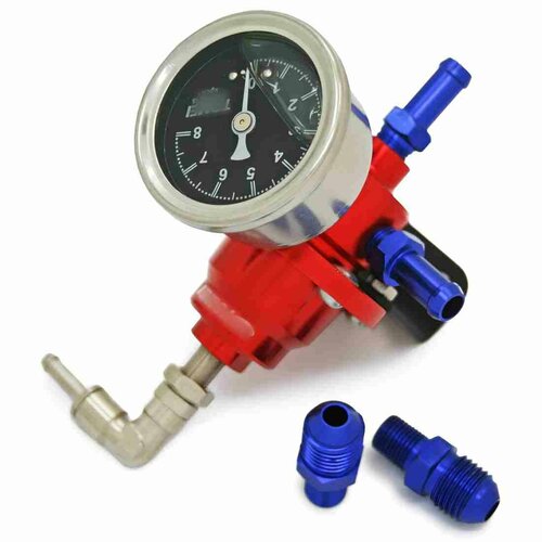 Регулятор давления топлива с манометром TOMEI Type S красный belais 9229 2439₽