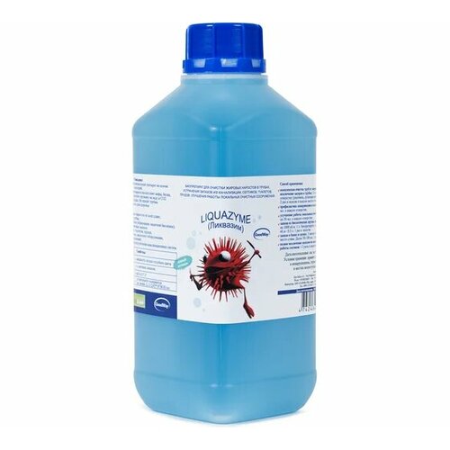 Ликвазим Биопрепарат 1л, для прочистки труб, устранения запахов, улучшения работы септиков и ЛОС L1L2020VI L01LHK2021