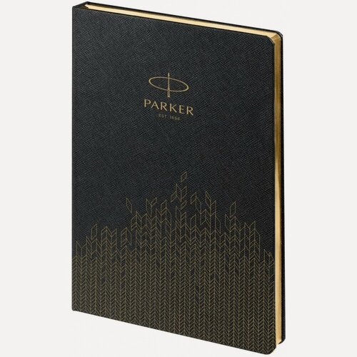 Изображение товара Parker P1_1113305 Ежедневник недатированный, черный c нанесением logo parker